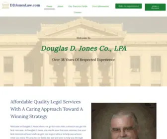 DDjoneslaw.com(DDjoneslaw) Screenshot