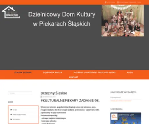 DDkpiekary.com.pl(Śląskie) Screenshot