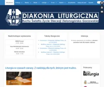 DDL.org.pl(Strona Diakonii Liturgicznej Ruchu Światło) Screenshot