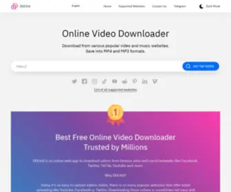 DDlvid.com(Online Video Downloader) Screenshot