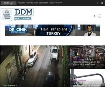 DDMBJ.mx(Alcaldía Benito Juárez) Screenshot