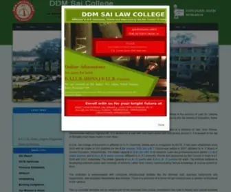 DDmsai.org(DDM Sai College) Screenshot