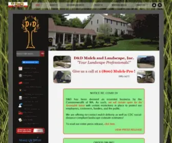 DDmulch.com(D&D Mulch and Landscape) Screenshot