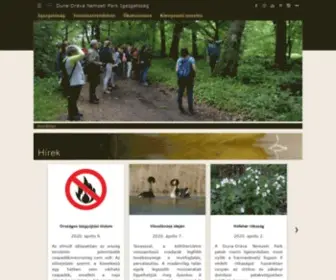 DDNP.hu(Duna-Dráva Nemzeti Park Igazgatóság) Screenshot