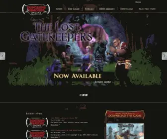 DDO.com(Dungeons & Dragons Online) Screenshot
