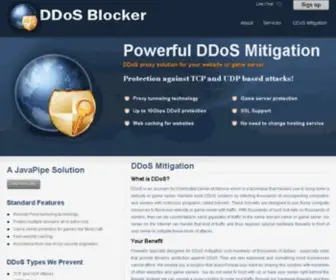 DDos-Blocker.net(DDoS Blocker) Screenshot