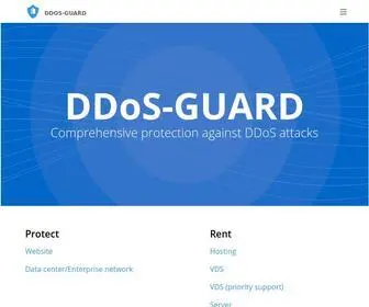 DDos-Guard.net(DDoS Protection and Mitigation) Screenshot