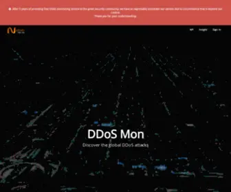 DDosmon.net(DDosmon) Screenshot