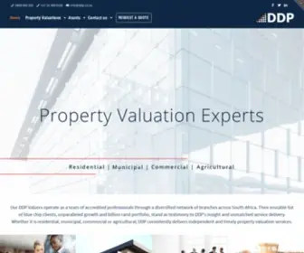 DDP.co.za(DDP Valuers) Screenshot