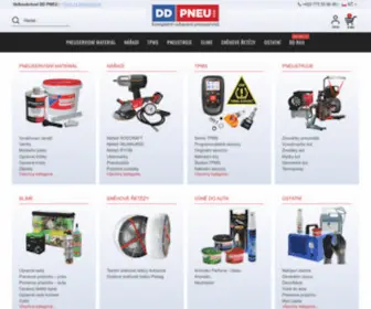 DDpneu.cz(DD PNEU s.r.o. – Kompletní vybavení pneuservisů) Screenshot