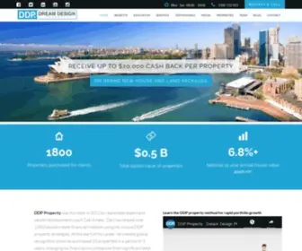 DDPproperty.com.au(Dream Design Property) Screenshot
