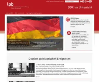 DDR-IM-Unterricht.de(DDR) Screenshot