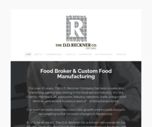 DDreckner.com(The D.D. Reckner Co) Screenshot