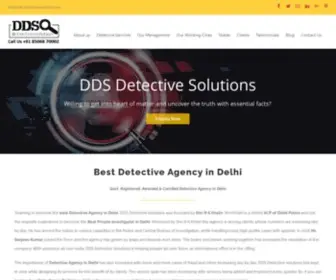 DDS-Detectivesolution.com(DDS Detective Agency in India) Screenshot