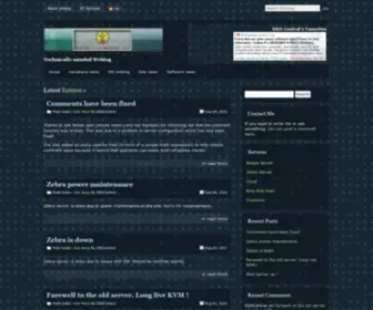 DDscentral.org(Technically minded Weblog) Screenshot