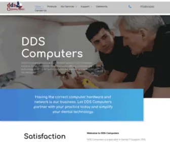 DDScpu.com(DDS Computers) Screenshot