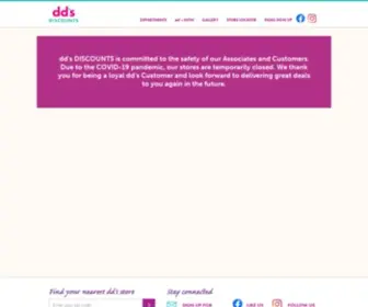 DDsdiscounts.com(Dd&#039;s DISCOUNTS®) Screenshot