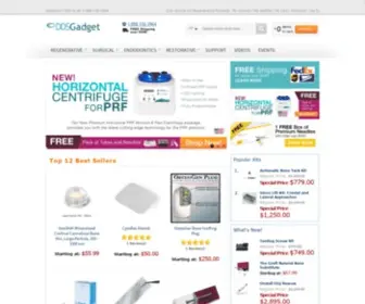 DDsgadget.com(Your Dental Technology Resource) Screenshot
