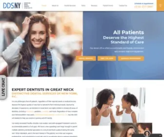 DDSNY.com(Great Neck Dentist) Screenshot