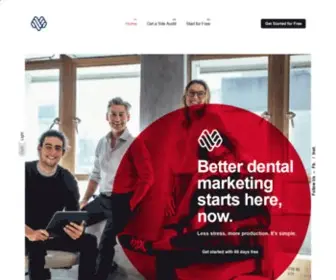 DDsone.com(#1 Dental Marketing Company) Screenshot