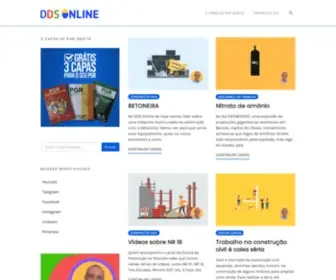 DDsonline.com.br(DDS Online) Screenshot