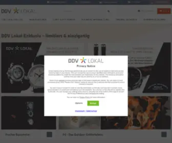 DDV-Lokal.de(Geschenke & Manufakturwaren aus Sachsen) Screenshot