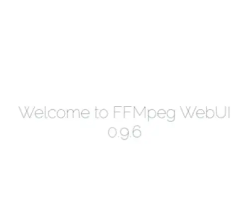 DDyunbo.com(Ffmpeg webui) Screenshot