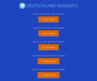 DE-Angebote.deals(Deutschland Angebote) Screenshot