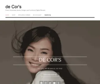 DE-Cors.com(De Cor's) Screenshot