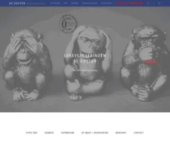 DE-Coster.com(Luxe verpakkingen De Coster verpakt jouw chocolade) Screenshot