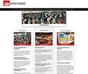 DE-Expoandevent.com(DE Event&Expo) Screenshot