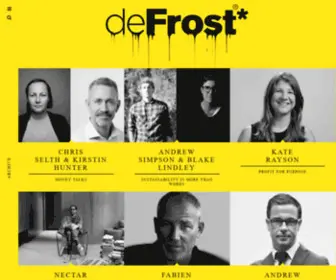 DE-Frost.com(DE Frost) Screenshot