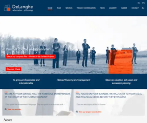 DE-Langhe.be(Partner van de entrepreneur) Screenshot