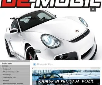 DE-Mobil.com(Uvodna stran) Screenshot