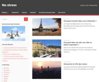 DE-Stressinfrance.com(Normandy) Screenshot