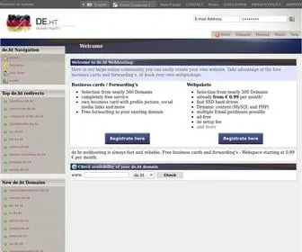 DE.ht(Herzlich Willkommen) Screenshot