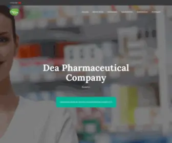 Dea-KS.com(Produkte Farmaceotike) Screenshot