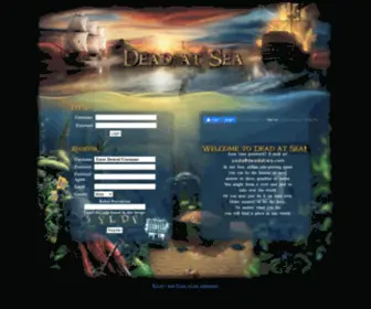 Deadatsea.com(Free Online Pirate RPG) Screenshot