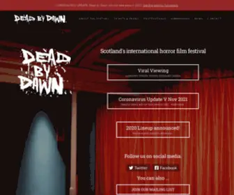 Deadbydawn.co.uk(Dead by Dawn) Screenshot