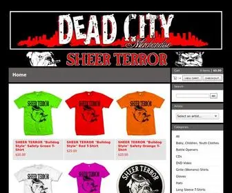 Deadcitymerch.com(Dead City Merchandise) Screenshot