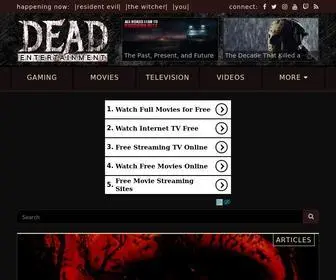 Deadentertainment.com(Dead Entertainment) Screenshot