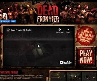 Deadfrontier.com(Dead Frontier) Screenshot