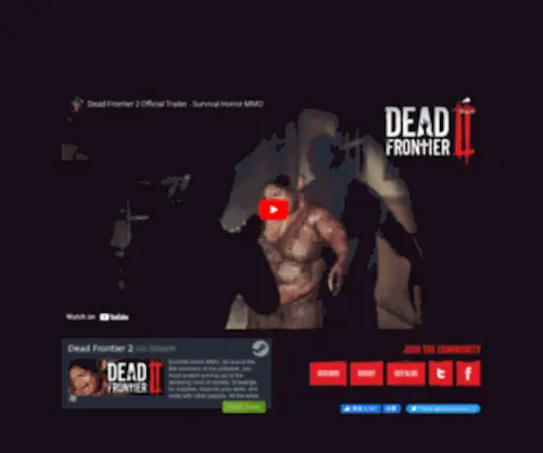 Deadfrontier2.com(Deadfrontier2) Screenshot