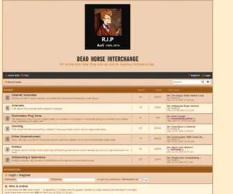 Deadhorseinterchange.net(Dead Horse Interchange) Screenshot