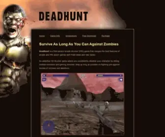 Deadhunt.com(Deadhunt is a first person arcade shooter (FPS)) Screenshot