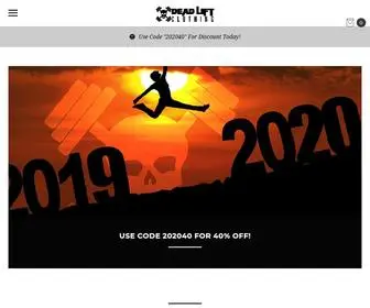 Deadliftcc.com(Dead Lift Clothing Co) Screenshot