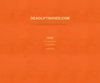 Deadliftshoes.com(Deadliftshoes) Screenshot