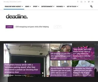 Deadlinenews.co.uk(Deadline News) Screenshot