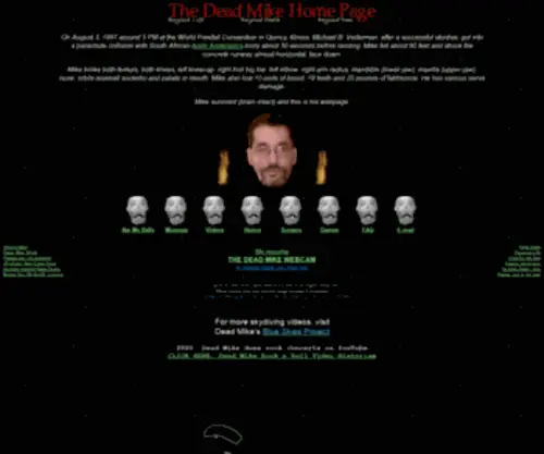 Deadmike.com(The Dead Mike) Screenshot