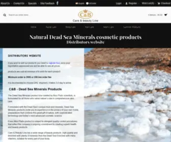 Deadsea-Minerals.com(Care and Beauty) Screenshot